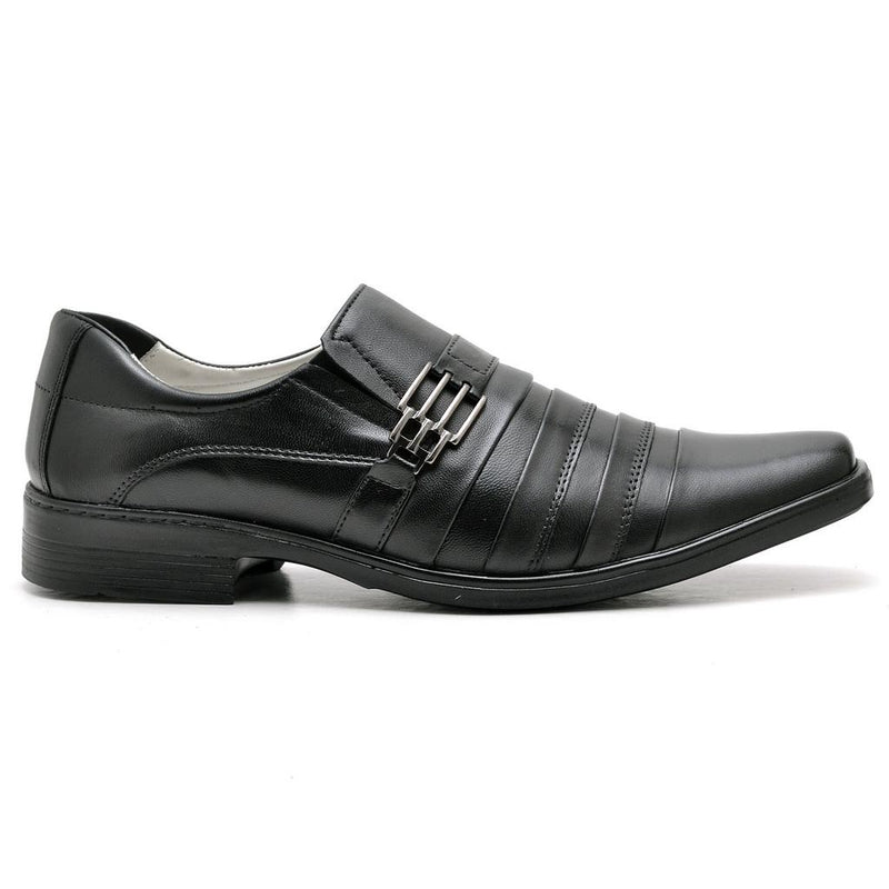 Sapato Social Conforto Couro Masculino  010