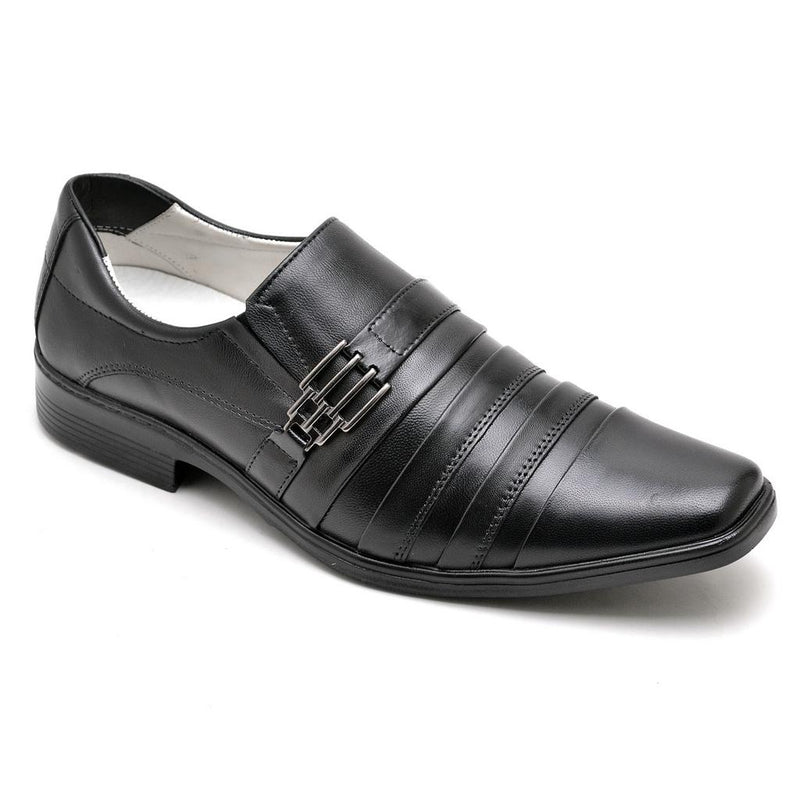 Sapato Social Conforto Couro Masculino  010