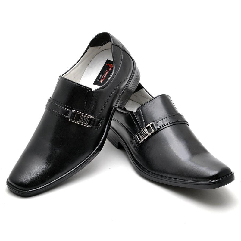 Sapato Conforto Couro Masculino  012