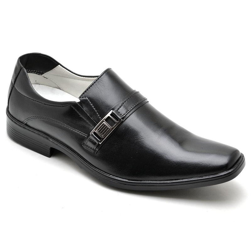 Sapato Conforto Couro Masculino  012